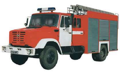 Фото пожарно-спасательные автомобили - Берег АТ-8 (ЗИЛ-433114)